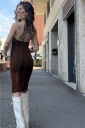 abito in lurex spark